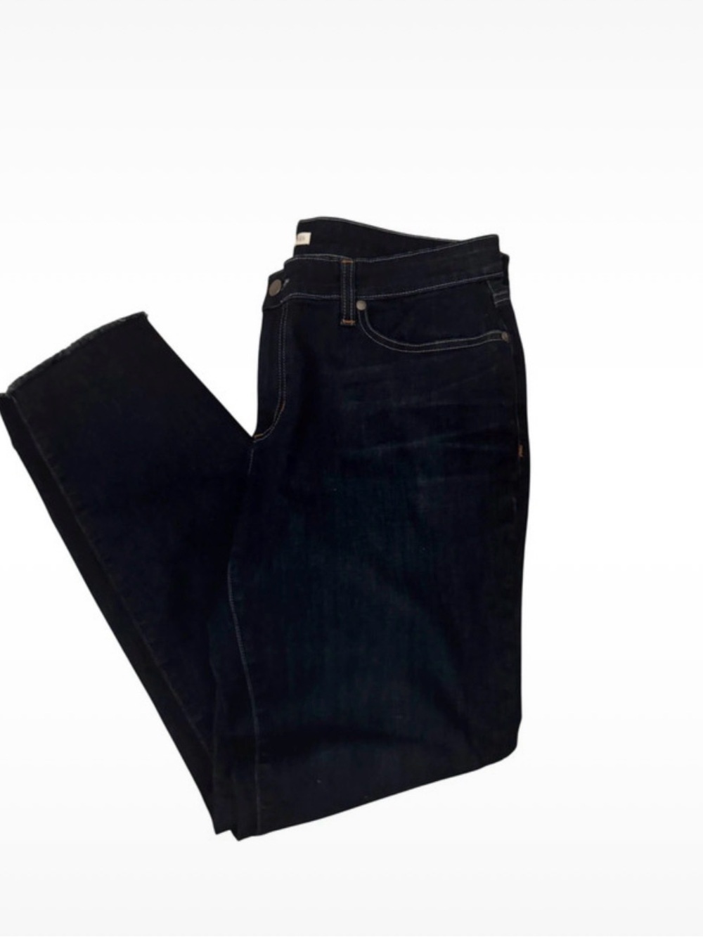 Eileen Fisher Woman’s Dark Blue Slim Fit Jeans Sz 12